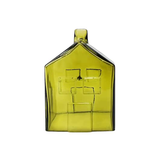 6" Glass House Tabletop Décor by Ashland